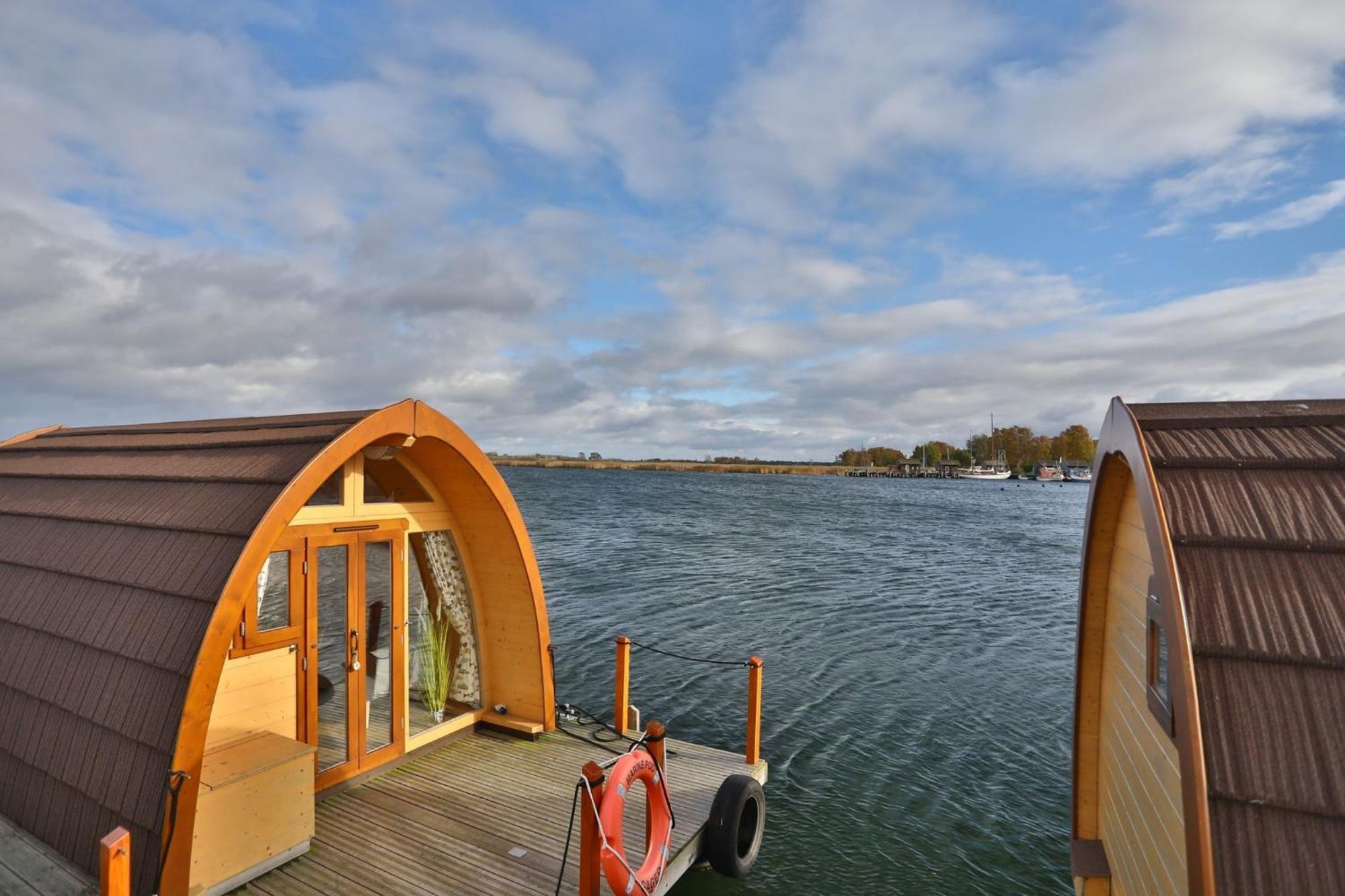 Hotel Hausboot Dotterbart Gager Exterior foto